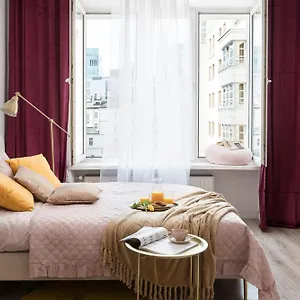 Pink Elephant 2x1br In Historic Tenement House 1 Km From Warszawa